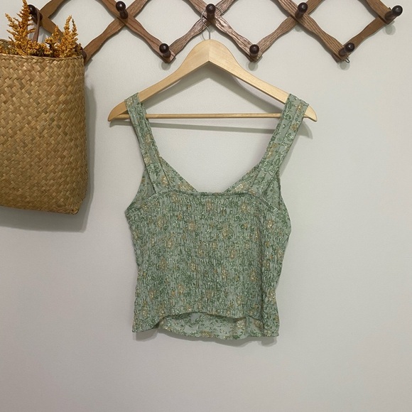 Sienna Sky Green Embellished Fitted Tank Top - Picture 3 of 5